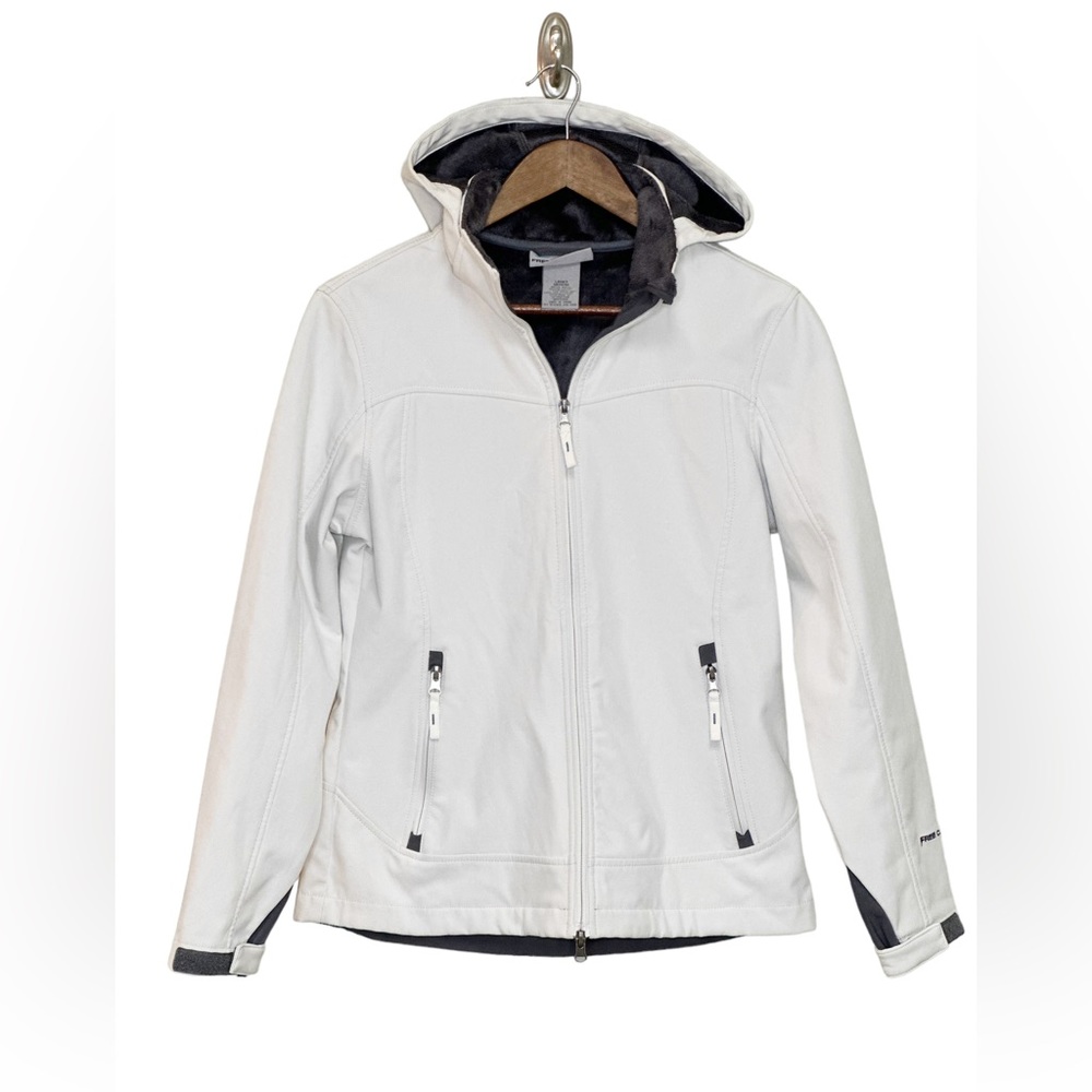 Free Country Winter Jacket White Size Medium